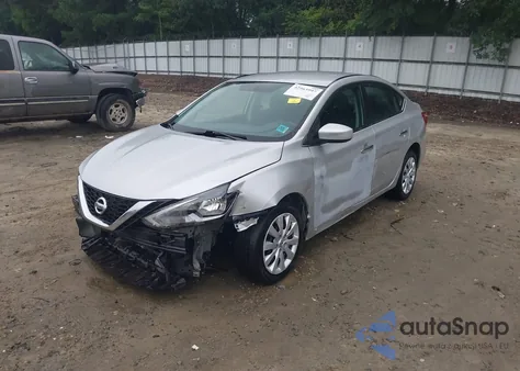 2016 Nissan Sentra Fe+ S/S/Sl/Sr/Sv z USA, uszkodzony, nr VIN 3N1AB7AP5GL656620